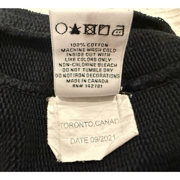 Aimé Leon Dore Black Sweatpants Made in Canada Size M - Picture 6 of 6